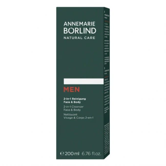 ANNEMARIE BÖRLIND MEN 2-in-1 Reinigung Face & Body 200 Ml – Bild 2
