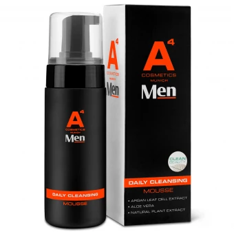 A4 Cosmetics Men Daily Cleansing Mousse 150 Ml – Bild 2